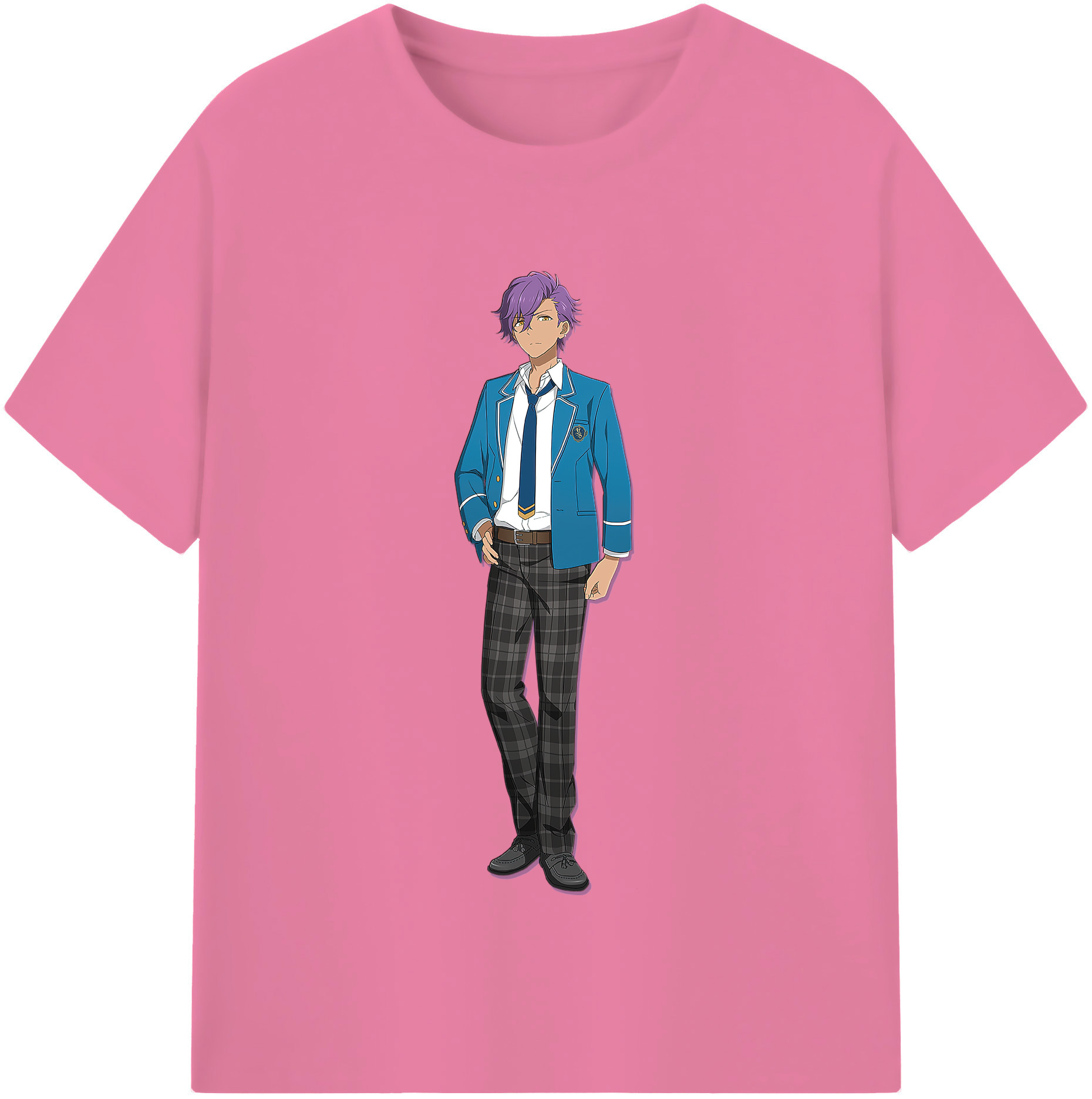 （画像用） あんさんぶるスターズ! Ensemble Stars 綿100％半袖Tシャツ（フロントプリント）